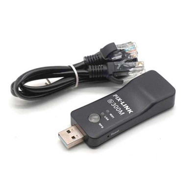 SmartTV adapter LAN RJ45 plug to WiFi network